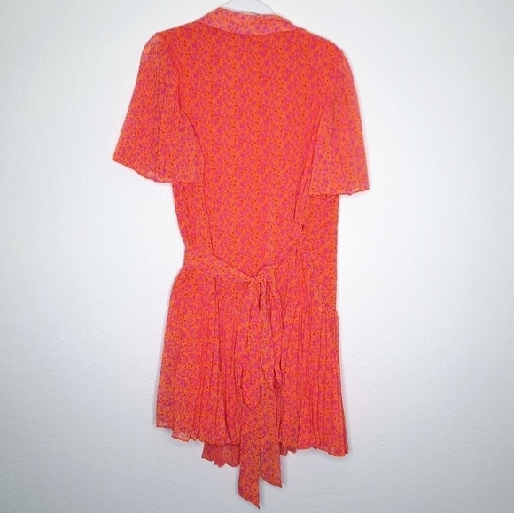 Alexis For Target Floral Wrap Dress M - Picture 4 of 6